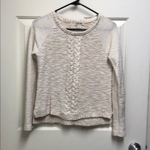 Cherokee cream sweater